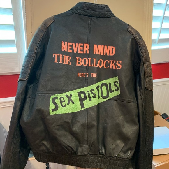 Quest | Jackets & Coats | Mens Leather Sex Pistols Jacket | Poshmark